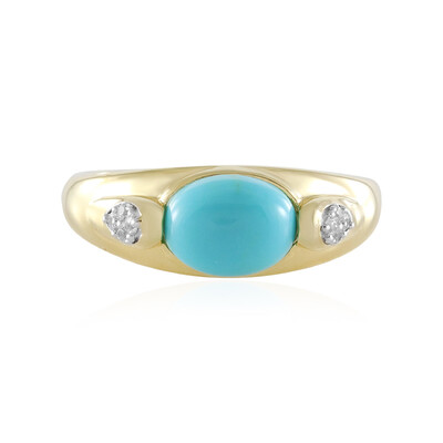 Anello in argento con Turchese Sleeping Beauty