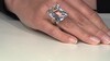 Anillo en plata con Cuarzo blanco (Gems en Vogue)