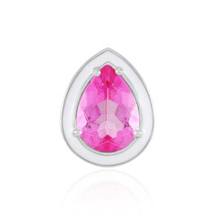 Ciondolo in argento con Quarzo Color Rosa