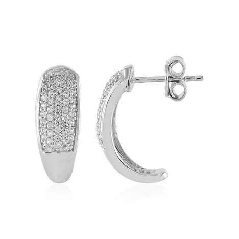 Pendientes en plata con Zircón