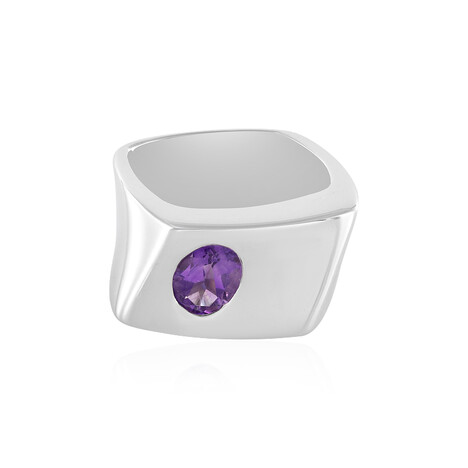 Uruguay-Amethyst-Silberring (de Melo Essence)