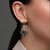 Boucles d'oreilles en argent et Jaspe Paysage (Desert Chic)