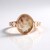 Copper Rutilated Quartz Silver Ring