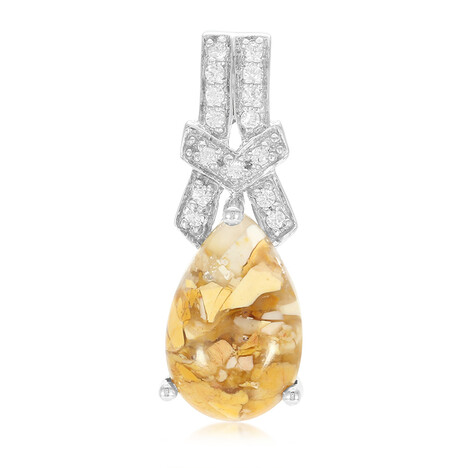 Ciondolo in argento con Mokaite