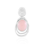 Ciondolo in argento con Opale Rosa (MONOSONO COLLECTION)