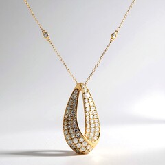 Collana in oro con Diamante Fancy SI2
