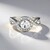 Bague en argent et Pétalite