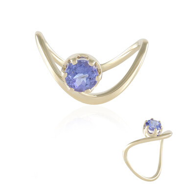 Tansanit-Goldring (de Melo Gold)