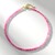 Collana in argento con Opale Rosa dell'Etiopia