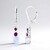 Orecchini in argento con Quarzo Blue Moon