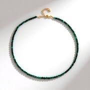 Collar en plata con Malaquita