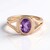Anillo en plata con Amatista Rosa de Francia (KM by Juwelo)