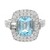 AAA-Brasilianischer Aquamarin-Goldring (CIRARI)