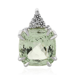 Ciondolo in argento con Ametista Verde (PHANTASIA)