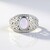 Anello in argento con Opale Australiano