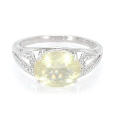 Anello in argento con Ortoclasio