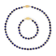 Lapislazuli-Silberset (Riya)