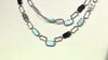 Collar en plata con Larimar