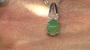 Pendentif en argent et Chrysoprase impériale