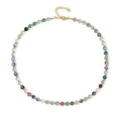 Collana in argento con Fluorite