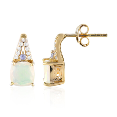 Welo-Opal-Silberohrringe