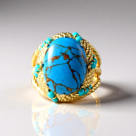 Anello in argento con Turchese (Faszination Türkis)