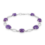 Charoit-Silberarmband