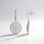 Orecchini in argento con Zircone