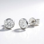 Orecchini in oro con Diamante SI2 (H) (CIRARI)