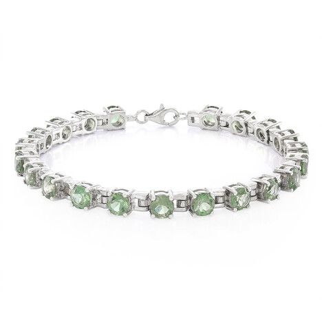 Russian Apatite Silver Bracelet