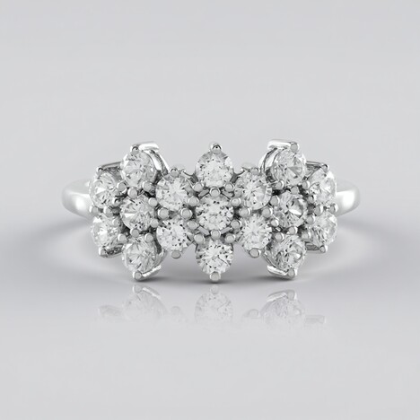 Anello in argento con Zircone