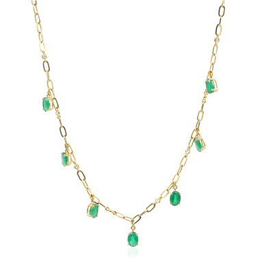 AAA-Sambia-Smaragd-Goldcollier (CIRARI)