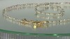 Zilveren halsketting met Champagne Diamanten