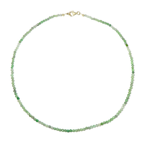 Tsavorit-Silberhalskette