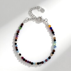 Bracciale in argento con Rubino Zoisite