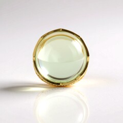 Zilveren ring met een groene amethist