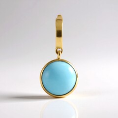 Ciondolo in argento con Turchese Sleeping Beauty