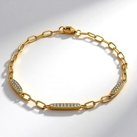 Bracciale in oro con Diamante SI1 (H) (CIRARI)