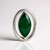 Ciondolo in argento con Calcedonio Verde (MONOSONO COLLECTION)