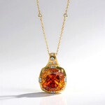 Collana in oro con Sfalerite (CIRARI)