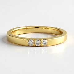 Anello in argento con Diamante I3 (H)