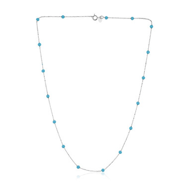 Silberhalskette - 2,55 g - 45 cm