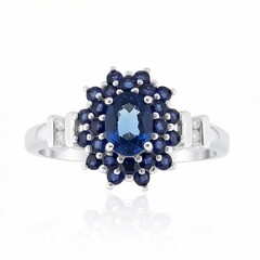 Bague en or et Saphir de Kanchanaburi