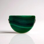 Ciondolo in argento con Malachite (MONOSONO COLLECTION)
