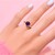 Anello in argento con Ametista