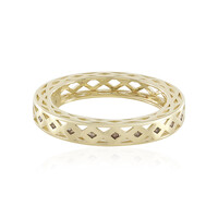 Anello in oro con Diamante Champagne I2 (Ornaments by de Melo)