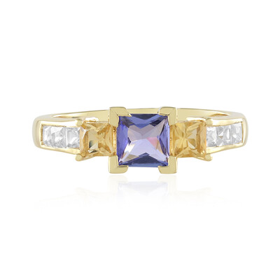 Anello in argento con Tanzanite