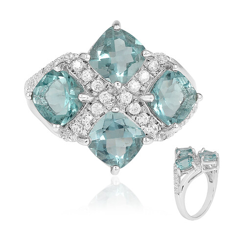 Esperanza-Fluorit-Silberring