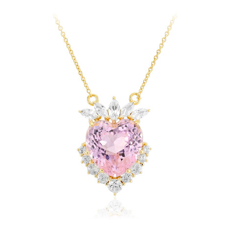 Collana in argento con Kunzite