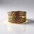Anello in argento con Zircone Champagne